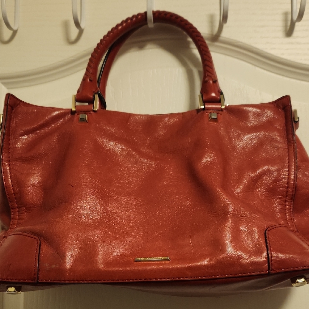 Rebecca Minkoff Red Leather Shoulder Bag